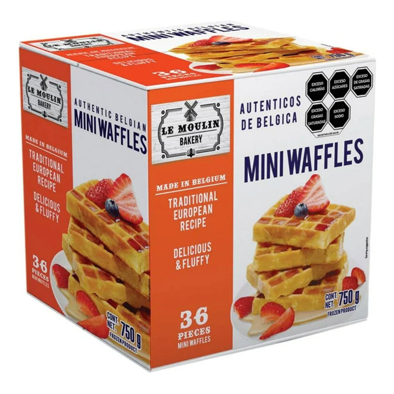 Mini Waffles Le Moulin Bakery 760 G