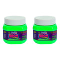 Pintura Acrílica Verde Neón 2 Piezas De 240ml Verde Neón